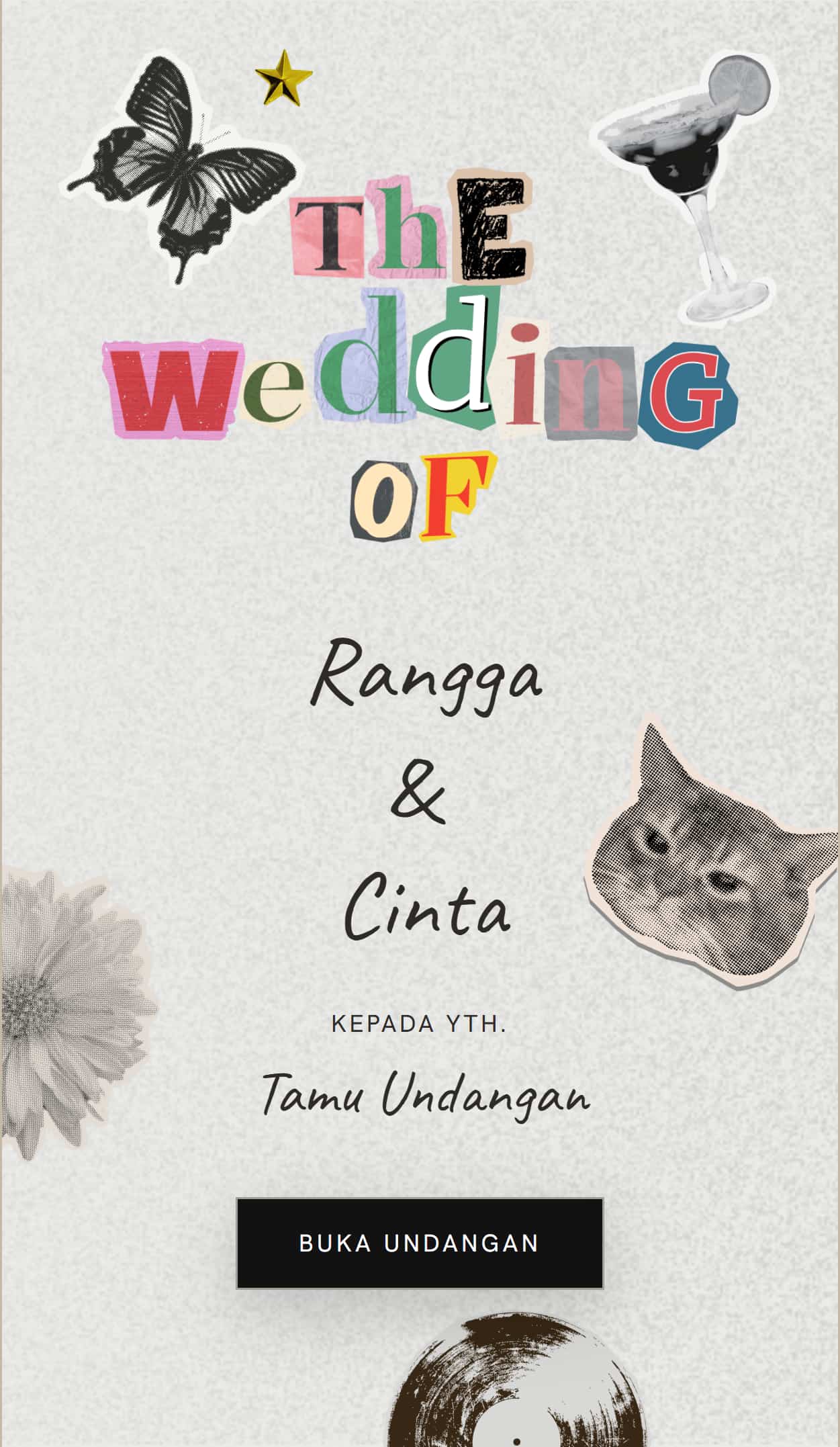 Template Wedding
